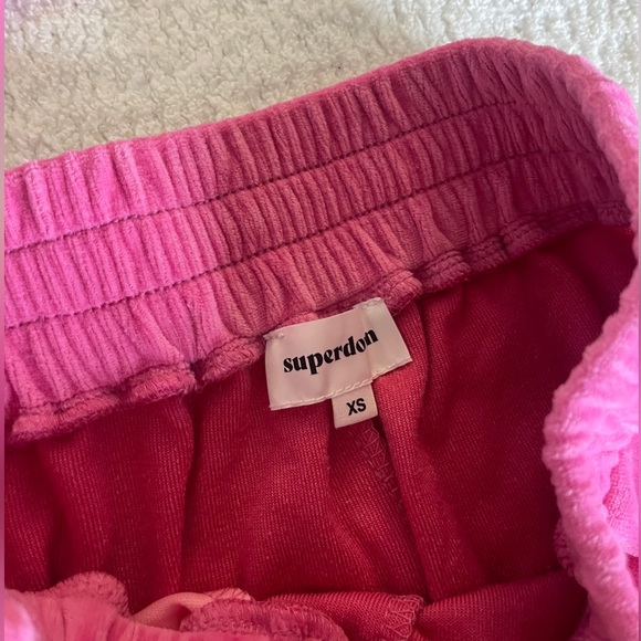 SUPERDOWN Pink Velour Set - Picture 4 of 8
